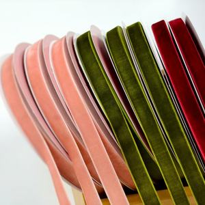 Cinta de Terciopelo de Lujo al por Mayor, de una Sola Cara, Sin Elástico, de 38mm, para Lazos DIY, Decoración de Ropa, Horquillas para el Cabello, Regalos, Pasteles y Decoración Navideña - Product Image 3