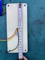 Feu de signalisation LED 24W pour ambulance, bleu latéral, pour phare de voiture 12V/24V, nouveau clignotant pour la fabrication de kits de modernisation