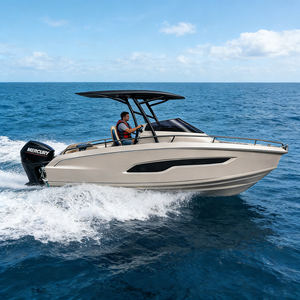 Nouveau design de yacht sportif de luxe de 7,65 m (25 pieds) avec deux cabines pour les loisirs, les sports nautiques et les croisières, équipé d'un moteur hors-bord - Product Image 2