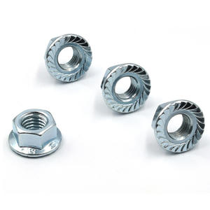 <span class=keywords><strong>Evian</strong></span> Tools Supply Q215 Écrou à bride à tête hexagonale en acier au carbone de qualité 4.8 pour usage industriel Surface zinguée - Product Image 6