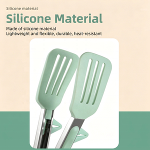Juego <span class=keywords><strong>de</strong></span> 3 Pinzas <span class=keywords><strong>de</strong></span> Silicona para Alimentos <span class=keywords><strong>de</strong></span> 9 Pulgadas |   Apto para horno/microondas/lavavajillas |   Pinzas <span class=keywords><strong>de</strong></span> cocina <span class=keywords><strong>de</strong></span> mango largo para espaguetis y asados - Product Image 3