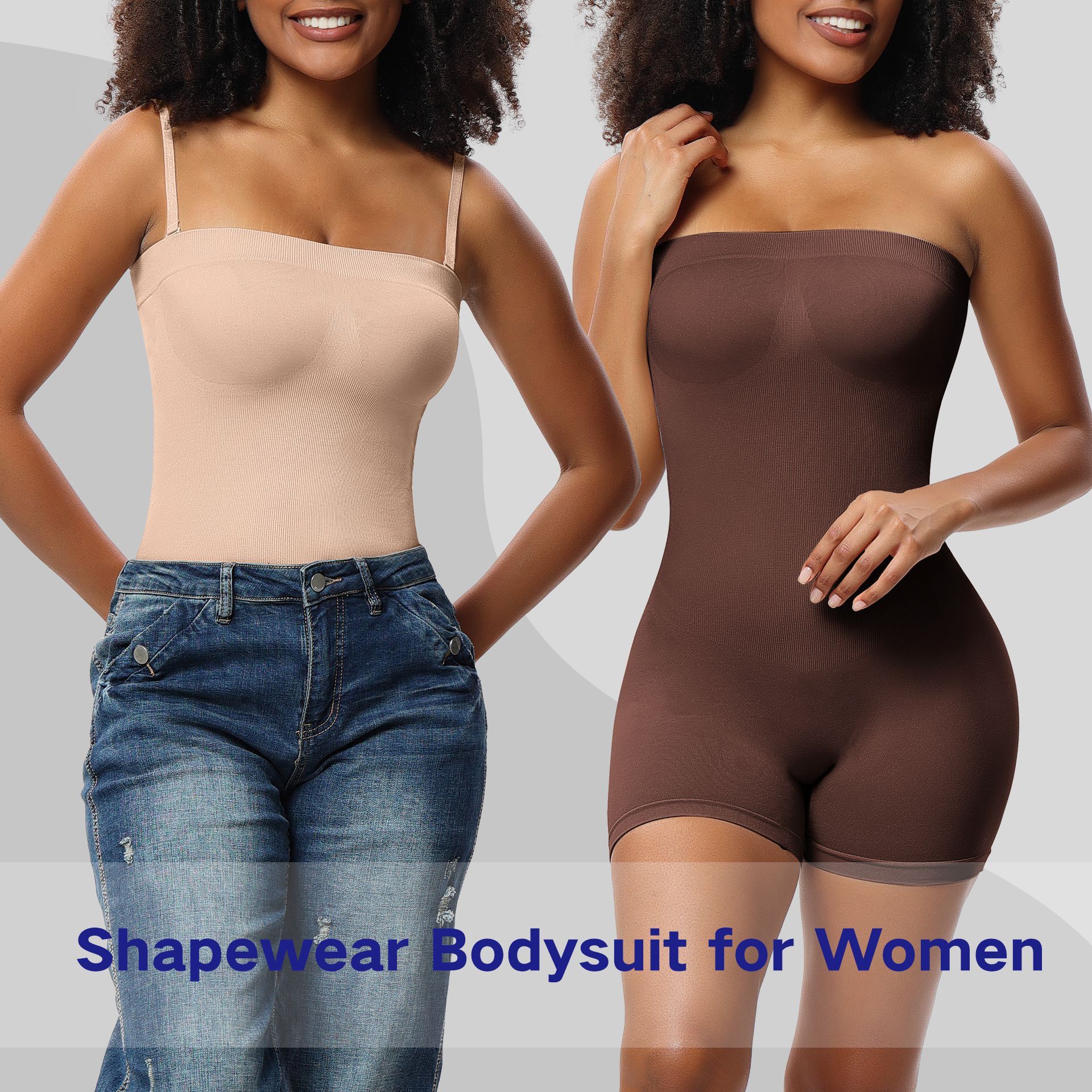 Detachable-Strap Tummy-Control Brief: side profile showing zones and edge stability