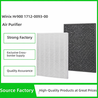 Filter HEPA H13 Pengganti untuk Suku Cadang Pembersih Udara Winix HR900 Filter Karbon Aktif Komposit 3-in-1 Pembersih Rumah