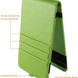 Golf Scorecard Holder PU Leather Golf Performance Scorecard Holder Yardage Holder Cover for Score and Pen - Product Image 4