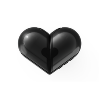 Mini-enceinte portable en forme de cœur, déformable, de fabrication originale, idéale comme cadeau, compatible OEM
