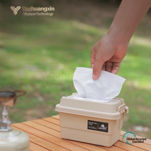 Outdoor Camping Storage <b>Box</b> PP Plastic Container With Lid And Handle For Organizing <b>Gear</b> All Seasons Use - Product Image 5