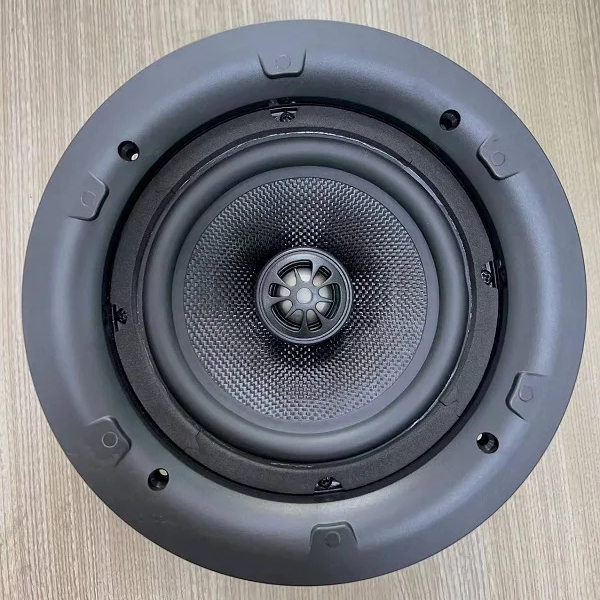 6.5 Inch  Ceiling Speaker Manufacture Coaxial Speaker 100W clear and Bright Sound Impedance 8 OHM