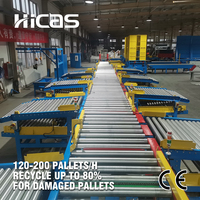 Máquina de reciclaje y mantenimiento de palés de madera HICAS SAIFAN SF5000