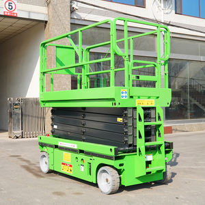 Gunting baja listrik yang dipesan sendiri, <span class=keywords><strong>Platform</strong></span> pengangkat 113kg, kapasitas angkat 13.8m tinggi maksimal CE ISO bersertifikat 2 orang - Product Image 4