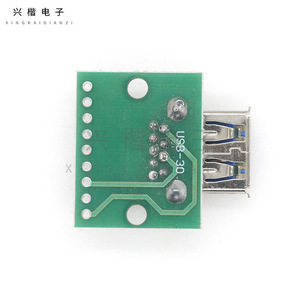 <b>Usb</b> 3.0 Female Header To DIP Conversion Board 2.54mm Through Hole Signal Conversion Module For PcB Interface <b>Extension</b> - Product Image 2