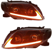 Phares de voiture modifiés, phares LED, feux de jour LED DRL pour TOYOTA Corolla 2008-2010