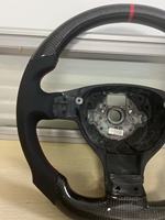 Volant en cuir et fibre de carbone au design sportif pour VW Golf Passat pour Audi A4 A5 Q5 SEAT Leon Toledo Altea