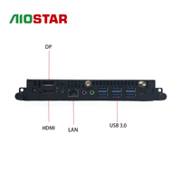 OPS Pluggable modul instalasi Intel Core I5 10400F CPU Intel H510 Chipset 16GB * 2 DDR4 2400MHz memori modul plug OPS