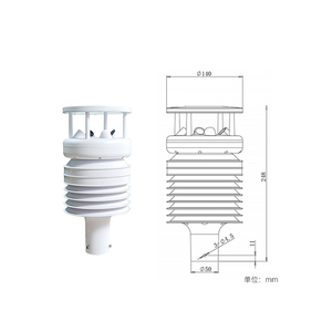 VWS006AG 6-in-1 Ultrasonic Anemometer RS485 Wind Speed Direction Illuminance Sensor Compact Weather Station OEM ODM Supported - Product Image 6