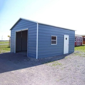 Garage in Acciaio Leggero Antisismico a 9 Gradi Q235B/Q355B Certificato CE ISO Saldatura a Grande Campata per SUV Turchi - Product Image 2