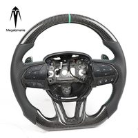 Volant en fibre de carbone véritable pour Dodge SRT Charger Challenger SRT HELLCAT 2015-2024, volant de course