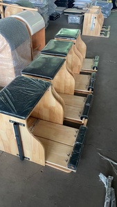 Chaise <span class=keywords><strong>de</strong></span> stabilité musculaire en bois d'érable personnalisée, ensemble Pilates cinq pièces avec fonction <span class=keywords><strong>de</strong></span> relaxation musculaire, améliore la <span class=keywords><strong>posture</strong></span> corporelle - Product Image 5