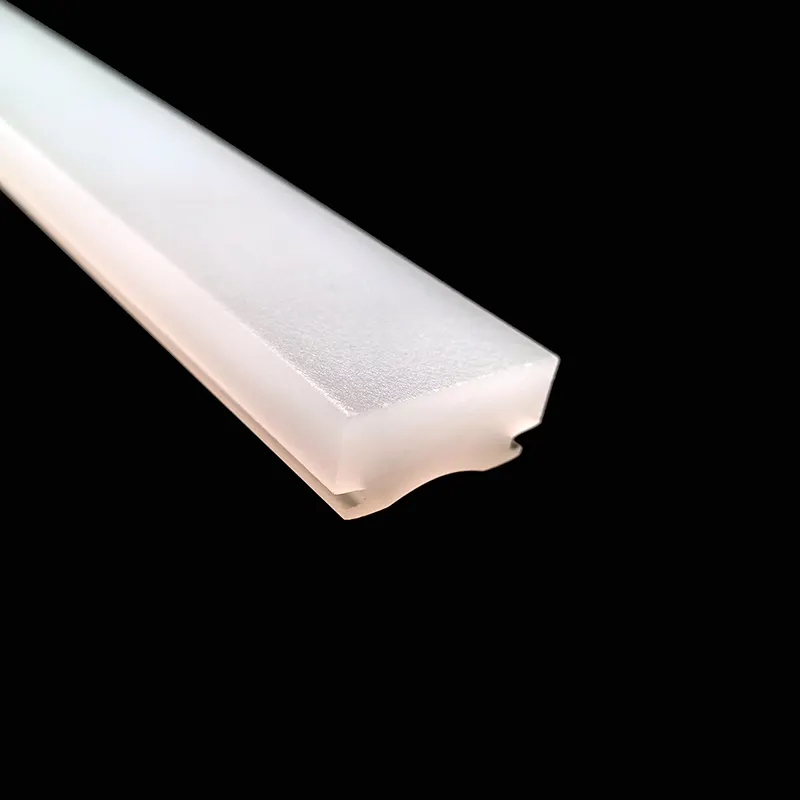 Customized Extrusion Craft Plastic PMMA Frosted Milk White Acrylic Rods For Decoration Led Lamp Lampshade