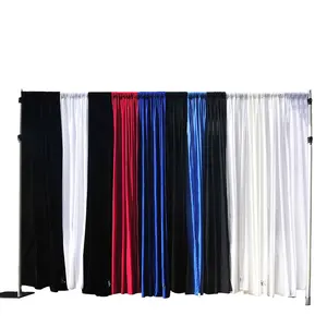 Malaysia exhibition booth contractor chuppah ceiling drape fabric