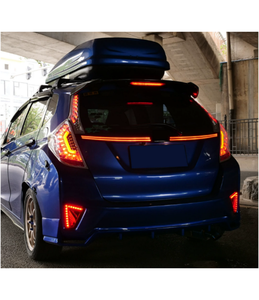 ฝาครอบโครเมี่ยมออโต้ไฟท้ายรถยนต์สำหรับ <span class=keywords><strong>Honda</strong></span> <span class=keywords><strong>Fit</strong></span> ไฟท้าย2014-17ไฟท้าย LED สำหรับ <span class=keywords><strong>Honda</strong></span> <span class=keywords><strong>Fit</strong></span> อุปกรณ์ตกแต่งรถยนต์ - Product Image 4