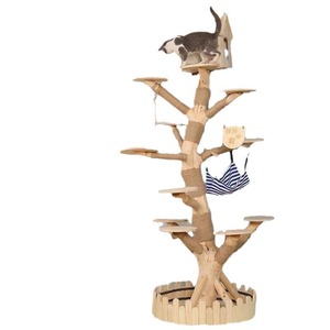 Materiale in legno massello <span class=keywords><strong>gatto</strong></span> Crawler nido Sisal per il <span class=keywords><strong>gatto</strong></span> arrampicata imballato in cartone - Product Image 5