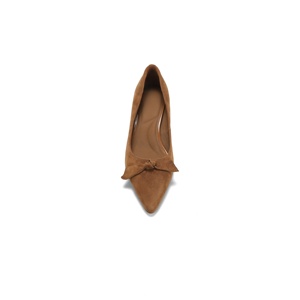 <span class=keywords><strong>Chaussures</strong></span> plates à bout pointu en gros, <span class=keywords><strong>chaussures</strong></span> en daim personnalisées OEM avec nœud, <span class=keywords><strong>chaussures</strong></span> de ville transfrontalières, <span class=keywords><strong>chaussures</strong></span> à enfiler à talon bas style français - Product Image 3
