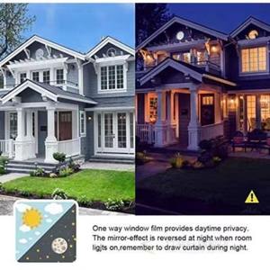 Película Decorativa Moderna de Alta Calidad para Ventanas, Espejo Unidireccional, Privacidad, Autoadhesiva, Residencial, DIY, Aislamiento Térmico PET - Product Image 2