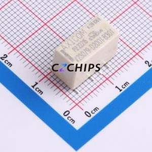 V23079D2001B301 Signal Relay SMD,7.2x14.6mm Relay 5V 2 Changeover: 2C (DPDT-Changeover)::: 250V-AC/220V-DC AgNi+Gold Plated - Product Image 1