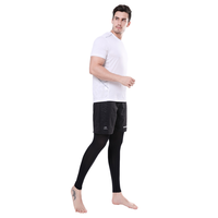 HWL-0210 # Protège-genoux étendu antidérapant, cache-jambes de sport, protection solaire, long, fin, respirant, pour cyclisme et vélo