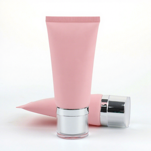 Tubes cosmétiques vides en plastique rose de 50 ml pour la protection solaire, crème pour les mains, lotion solaire, écran solaire - Vente en gros - Product Image 5