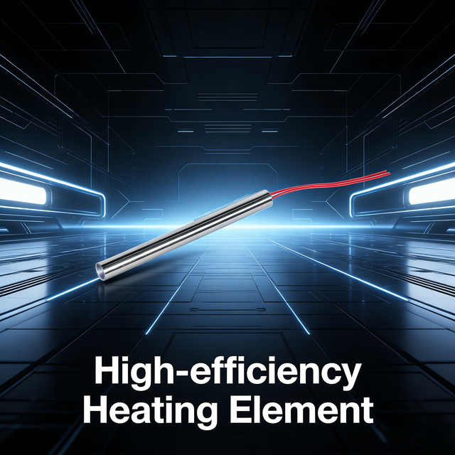 304 Stainless Steel Heating Rod Industrial Tubular Electric Heater and Heating Wire Element 1200W 1500W 220V/380V Custom