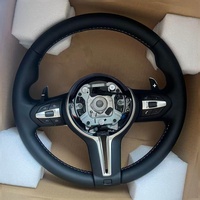 Volant en fibre de carbone M Sport pour BMW F10 F12 F15 F16 F20 F30 F80 E92 E70 M3 M5 M6 Accessoires automobiles