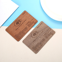 Mini-étiquette RFID NFC programmable et imprimable en bois, carte étanche pour contrôle d'accès personnalisé, clé d'hôtel, carte d'identité, carte de membre, cartes de visite