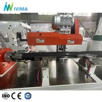 Machine à rainurer les tuyaux en plastique multi-têtes pour des rainures parallèles de haute précision
