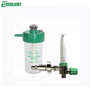 Y tế oxy lưu lượng kế tường loại FM4548-S với độ ẩm chai với Đức, người Anh, ohmeda chemetron kết nối - Product Image 3