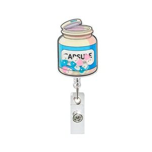 <span class=keywords><strong>Porte</strong></span>-badges rétractables pour infirmières, style américain, pour femmes. - Product Image 4