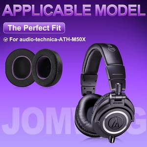 Almohadillas <span class=keywords><strong>de</strong></span> Repuesto Jomwag para <span class=keywords><strong>Audio</strong></span> <span class=keywords><strong>Technica</strong></span> <span class=keywords><strong>ATH</strong></span> <span class=keywords><strong>M50X</strong></span>, Cojines <span class=keywords><strong>de</strong></span> Espuma Viscoelástica para Mayor Comodidad - Product Image 2