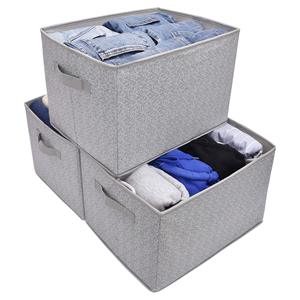 Caja de almacenamiento plegable ropa hogar recopilación personalizado caja tejido cajas de almacenamiento - Product Image 1