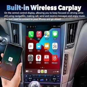 วิทยุติดรถยนต์ระบบ Android 15 ขนาด 12.1 นิ้ว รองรับ CarPlay สำหรับ Infiniti Q50 Q50L ปี 2013-2019 เครื่องเล่นมัลติมีเดียพร้อมระบบนำทาง GPS - Product Image 5