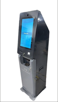 Terminal de kiosque de rédemption de billets pour machines de jeu d'arcade et de jeu de compétences, avec fonction de paiement en espèces en libre-service, lecteur de code et imprimante de billets