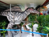 Équipement de parc d'attraction mécanique de dinosaures, Costume de dinosaure pour la carpe, spinosourse et carnaval