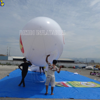 Ballon à hélium personnalisé pour adulte, navire d'air/zèbre/blister avec banderole publicitaire, 7.5m de Long