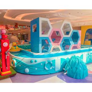 Indoor outdoor altro parco divertimenti strutture per parchi giochi prodotto deriva per bambini rafting waterway of indoor paradise - Product Image 5