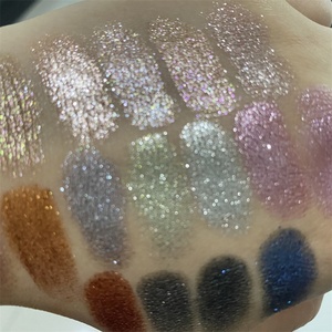 Duochrome multichrome <span class=keywords><strong>Eye</strong></span> <span class=keywords><strong>Shadow</strong></span> Palette Vegan cao sắc tố trang điểm Eyeshadow Palette nam châm biểu tượng tùy chỉnh Eyeshadow Palette - Product Image 3