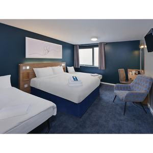 Travelodge-Muebles de dormitorio de hotel modernos, armario de liquidación al por mayor, base de cama, cabecero, sillas, sofá, panel para habitación de invitados - Product Image 5