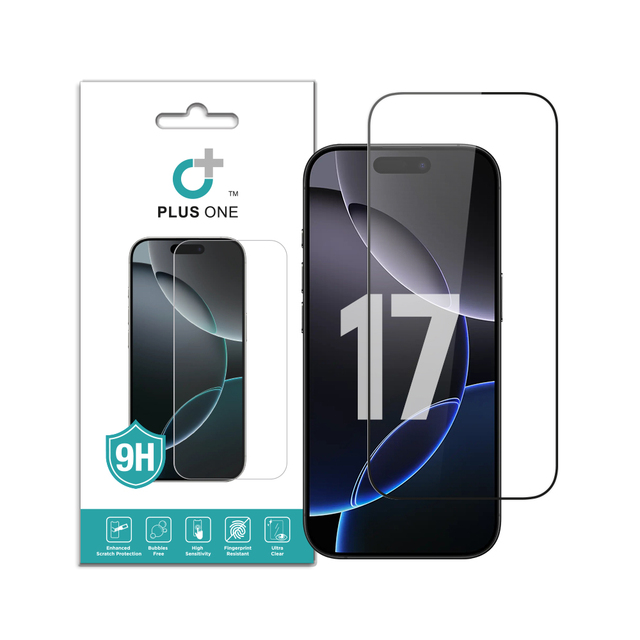 Full Coverage Mobile Phone Tempered Glass Screen Protector for iPhone 17 Pro Max