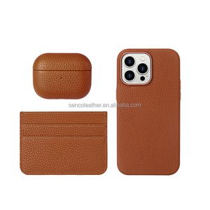 2025 Ý Tưởng Sản Phẩm Mới Tái Chế Da Chính Hãng Trường Hợp Điện Thoại Cho Iphone 11 14 15 Pro Max Kinh Doanh Phong Cách - Product Image 1