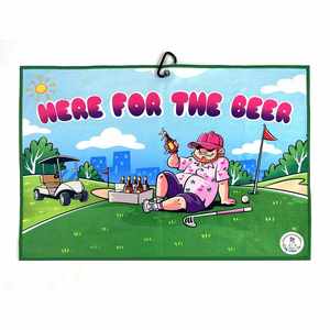 <b>Towel</b> for <b>Golf</b> Waffle Super Absorbent Sublimation - Product Image 1