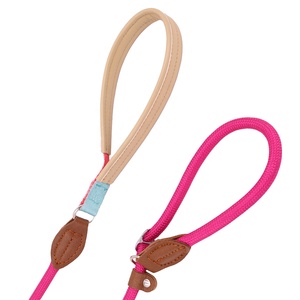 Laisse de corde de glissement de chien extrêmement durable et confortable robuste laisse de plomb de corde de qualité supérieure pour chien - Product Image 4