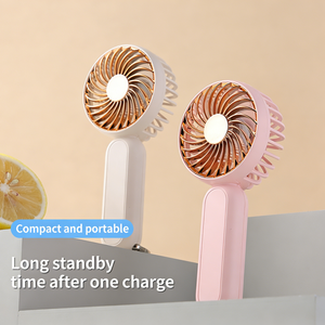 Nuevo Ventilador Portátil de Mano 2026, Mini Ventilador Recargable USB Tipo-C, 3 Velocidades, Silencioso, Enfriador de Aire para Verano, Precio al por Mayor - Product Image 4